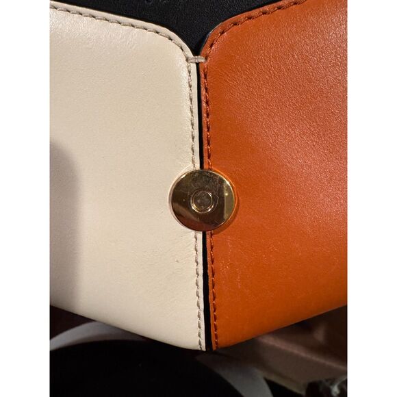 Sandro Women's Leather Black/Multi Mini Chained Crossbody Bag - Picture 8 of 8